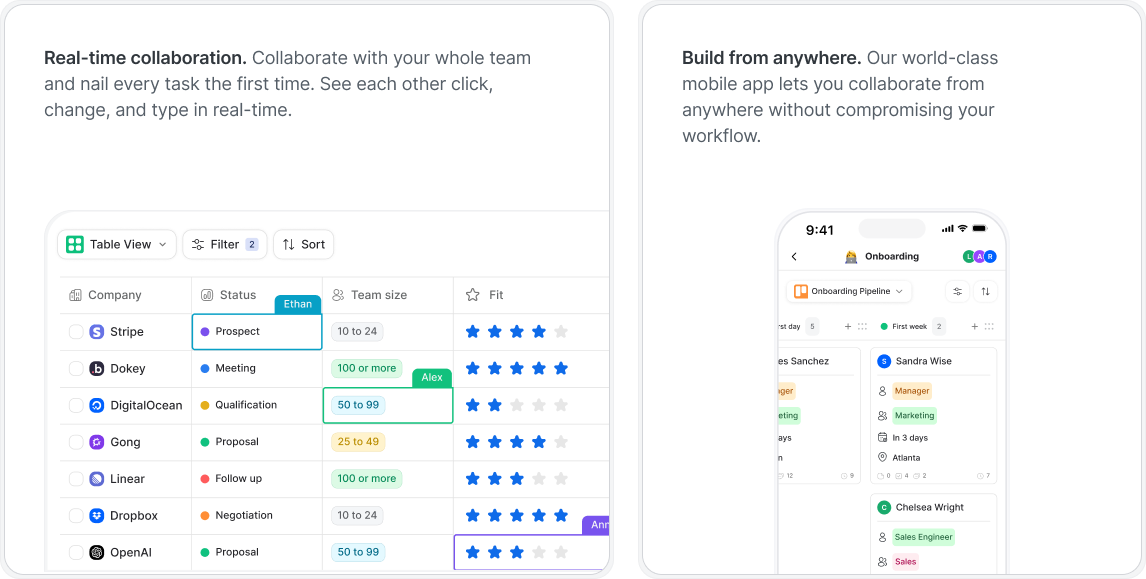 Team collaboration design